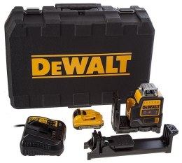 Laser liniowy krzyżowy DEWALT DCE0811D1R-QW poziomica XR Li-Ion 10,8V 2,0 Ah Czarny, Żółty