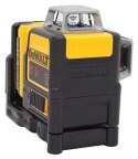 Laser liniowy krzyżowy DEWALT DCE0811D1R-QW poziomica XR Li-Ion 10,8V 2,0 Ah Czarny, Żółty