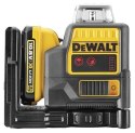 Laser liniowy krzyżowy DEWALT DCE0811D1R-QW poziomica XR Li-Ion 10,8V 2,0 Ah Czarny, Żółty