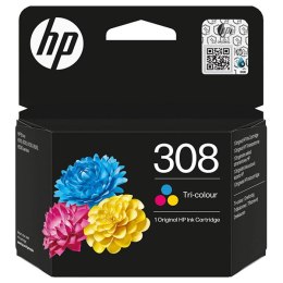 HP oryginalny ink / tusz 7FP20UE, HP 308, Tri-colour, 120s