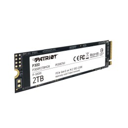 Dysk SSD PATRIOT P300 2 TB P300 (M.2 2280″ /2 TB /PCIe NVMe Gen3 x4 /2100MB/s /1650MB/s)