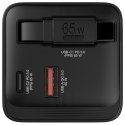 Verbatim Ładowarka sieciowa GaN 65W 2xUSB-C/USB-A + Adapter EU/UK/US czarny/black 32217