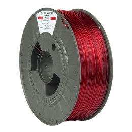 The Filament 3D filament, PETG, 1,75mm, 1000g, TF-24028, transparent red