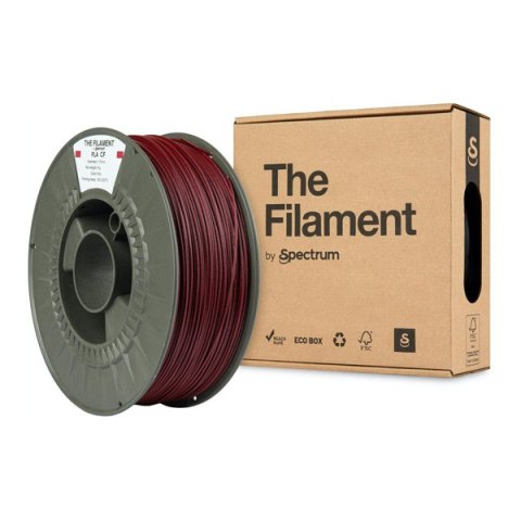 The Filament 3D filament, PLA CF, 1,75mm, 1000g, TF-24096, red