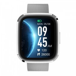 Smartwatch GRC Style Srebrny stalowy