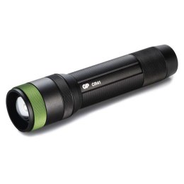 LED Flashlight, Li-Ion 3,7V/2500mAh, metalowy, czarna, 650lm, CR41