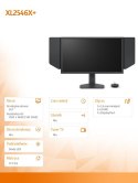 Monitor BENQ XL2546X+ LED 1ms/12MLN:1/HDMI/GAMING