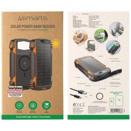 4smarts Powerbank Solarny TitanPack Rugged UltiMag 20000mAh black/czarny 496560