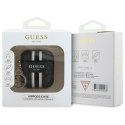 Guess GUA2P4RPSK AirPods 1/2 cover czarny/black 4G Printed Stripes Charm