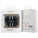 Guess GUAP2P4RPSK AirPods Pro 2 (2022/2023) cover czarny/black 4G Printed Stripes Charm