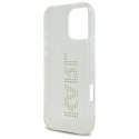 Karl Lagerfeld KLHCP16XHKLSTDCT iPhone 16 Pro Max 6.9" przezroczysty/transparent hardcase IML Rhinestones Logo