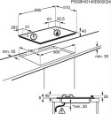 Płyta gazowa Electrolux EGS6436RK (4 pola grzejne; kolor czarny)