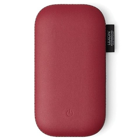 Lexon Powersound Powerbank indukcyjny 5000 mAh z głośnikiem bluetooth czerwony/red LA128R