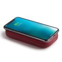 Lexon Powersound Powerbank indukcyjny 5000 mAh z głośnikiem bluetooth czerwony/red LA128R