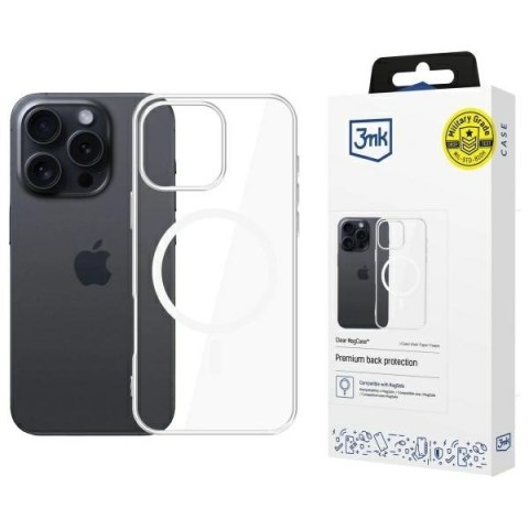 3MK Clear MagCase iPhone 16 Pro 6.3" przezroczysty/clear