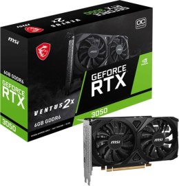 Karta graficzna MSI GeForce RTX 3050 Ventus 2X E OC 6GB GDDR6 (V812-055R)