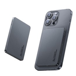 USAMS Powerbank indukcyjny 5000mAh 20W PD Fast Charge tytanowy/titanium CY Series 5KCD23102 (US-CD231)