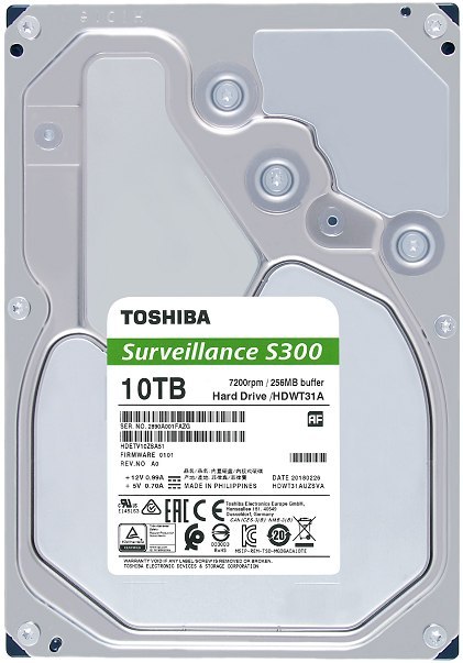 Dysk twardy TOSHIBA S300 10 TB 3.5" HDWT31AUZSVA