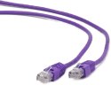 GEMBIRD Patchcord Cat.5E 2m. Fioletowy 2 Patchcord