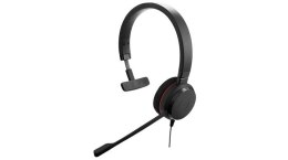 Słuchawki z mikrofonem Na uszy JABRA Evolve 20 Mono MS (Przewodowe wtyk/Czarny)