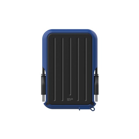 Dysk zewnętrzny HDD Silicon Power Armor A66 (1TB; 2,5"; USB 3.2; Blue; SP010TBPHD66SS3B)