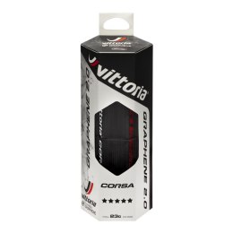 Szytka szosowa Vittoria Corsa G2.0 700x28C, czarna