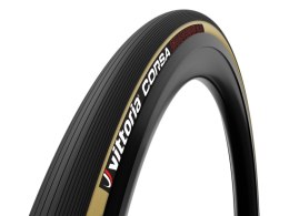 Szytka szosowa Vittoria Corsa G2.0 700x25C, czarno-beżowa