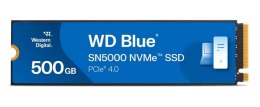 Dysk SSD M.2 WD Blue SN5000 500GB WD Blue (M.2″ /500 GB /PCI Express 4.0 (NVMe) /5000MB/s /4000MB/s)