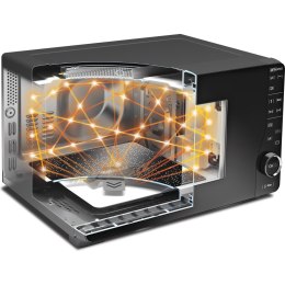 Kuchenka mikrofalowa Whirlpool MWF 420 BL (1100W; 25l; kolor czarny) (WYPRZEDAŻ)