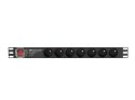 Listwa zasilająca LANBERG PDU-PRO-07E-0200-BK