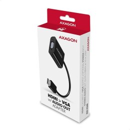 Adapter AXAGON RVH-VGAN HDMI - VGA, micro USB, audio