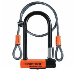 Zapięcie rowerowe U-Lock Kryptonite Evolution Mini-7 8.3 z 17.8 cm (+linka)