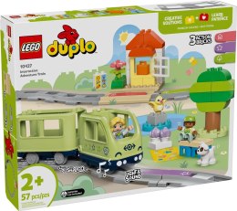 LEGO DUPLO TOWN 10427 Most i Tory Kolejowe - Zestaw Rozszerzający