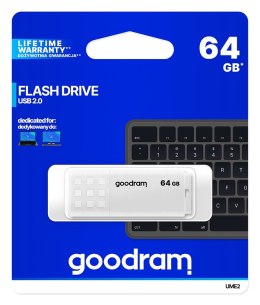 Pendrive GOODRAM UME2 64 GB (64 GB /USB 2.0 /Biały )