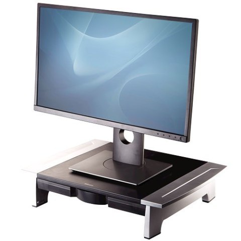 MONITOR RISER STANDARD BLACK/SILVER 8031101 FELLOWES