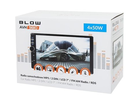 BLOW RADIO AVH-9810 2DIN 7"
