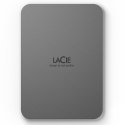 LaCie Mobile Drive Secure zewnętrzny dysk twarde 4 TB USB Type-C 3.2 Gen 1 (3.1 Gen 1) Szary