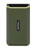 Transcend ESD380C 2 TB USB Type-A na USB Type-C 3.2 Gen 2 (3.1 Gen 2) Zielony