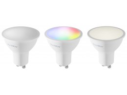 Inteligentna żarówka TESLA RGB 4,5W GU10 3szt.