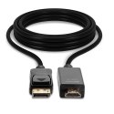 Lindy 36923 adapter kablowy 3 m DisplayPort HDMI Typu A (Standard) Czarny