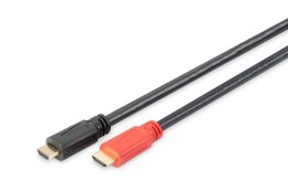 Digitus Kabel przyłączeniowy HDMI High Speed, ze wzmacniaczem