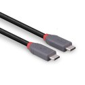 Lindy 36956 kabel USB USB4 Gen 3x2 0,8 m USB C Czarny