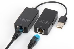 Przedłużacz USB 2.0 HighSpeed po skrętce Cat.5e/6 UTP do 50m