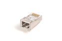 Wtyk RJ45 (8P8C) przelotowy, kat.6, ekranowany, AWG 26-24, opakowanie 100 szt.