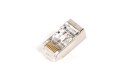 Wtyk RJ45 (8P8C) przelotowy, kat.6, ekranowany, AWG 26-24, opakowanie 100 szt.