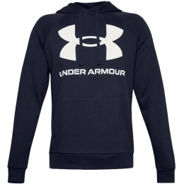 Bluza męska Under Armour Rival Fleece Big Logo HD granatowa 1357093 410