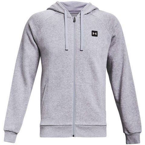 Bluza męska Under Armour Rival Fleece FZ Hoodie jasnoszara 1357111 011