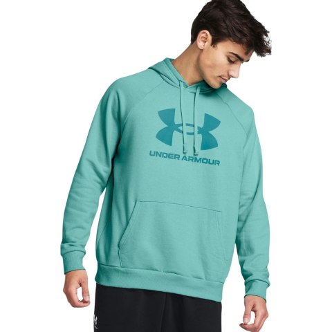 Bluza męska Under Armour Rival Fleece Logo HD morska 1379758 482 L