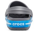 Crocs Crocband Chodaki Unisex Szary, Niebieski, Biały