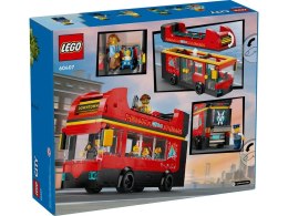 LEGO CITY 60407 Czerwony, piętrowy autokar